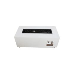 Outdoor Fire Pit Table With Lid - White