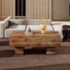 Rectangular Coffee Table - Wood - Image 5
