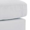 Stylish Seating Ottoman For Small Spaces - White - Image 4