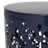 Outdoor, Metal End Table, Large - Navy Blue - Image 8