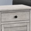 Accent Nightstand, Storage Drawer, Transitional - Gray Wash - Image 3