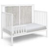 Connelly - 4 In 1 Convertible Crib - White, Rockport Gray - Image 11