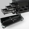 Rolling Creeper Garage Seat With 3 Built In Drawers, Rolling Tool Chest For Shop Or Garage - Black - Image 4