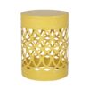 Outdoor Metal (Set of 2) End Table - Yellow - Image 6