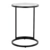 Zenn - Round End Table - Black / Clear - Image 5