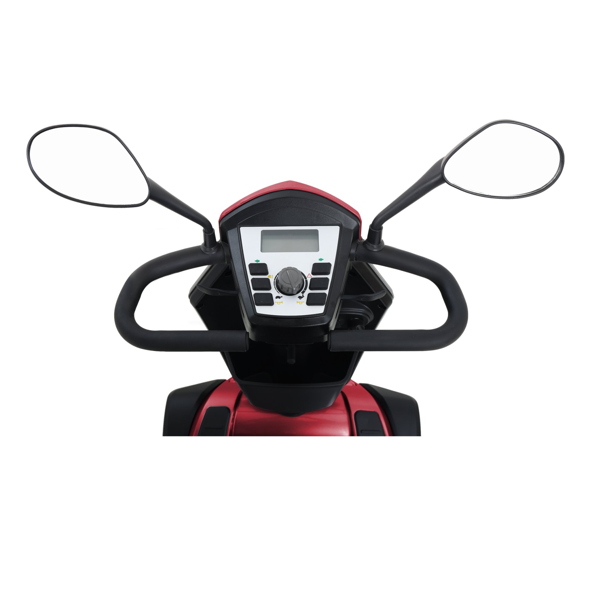S500-Heavy Duty Mobility Scooter - Red / Black - Image 6
