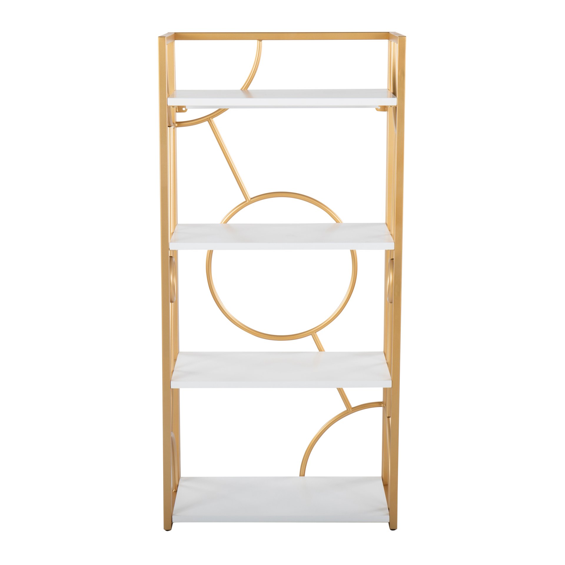 Constellation - Contemporary Bookcase - Gold / White - Image 5