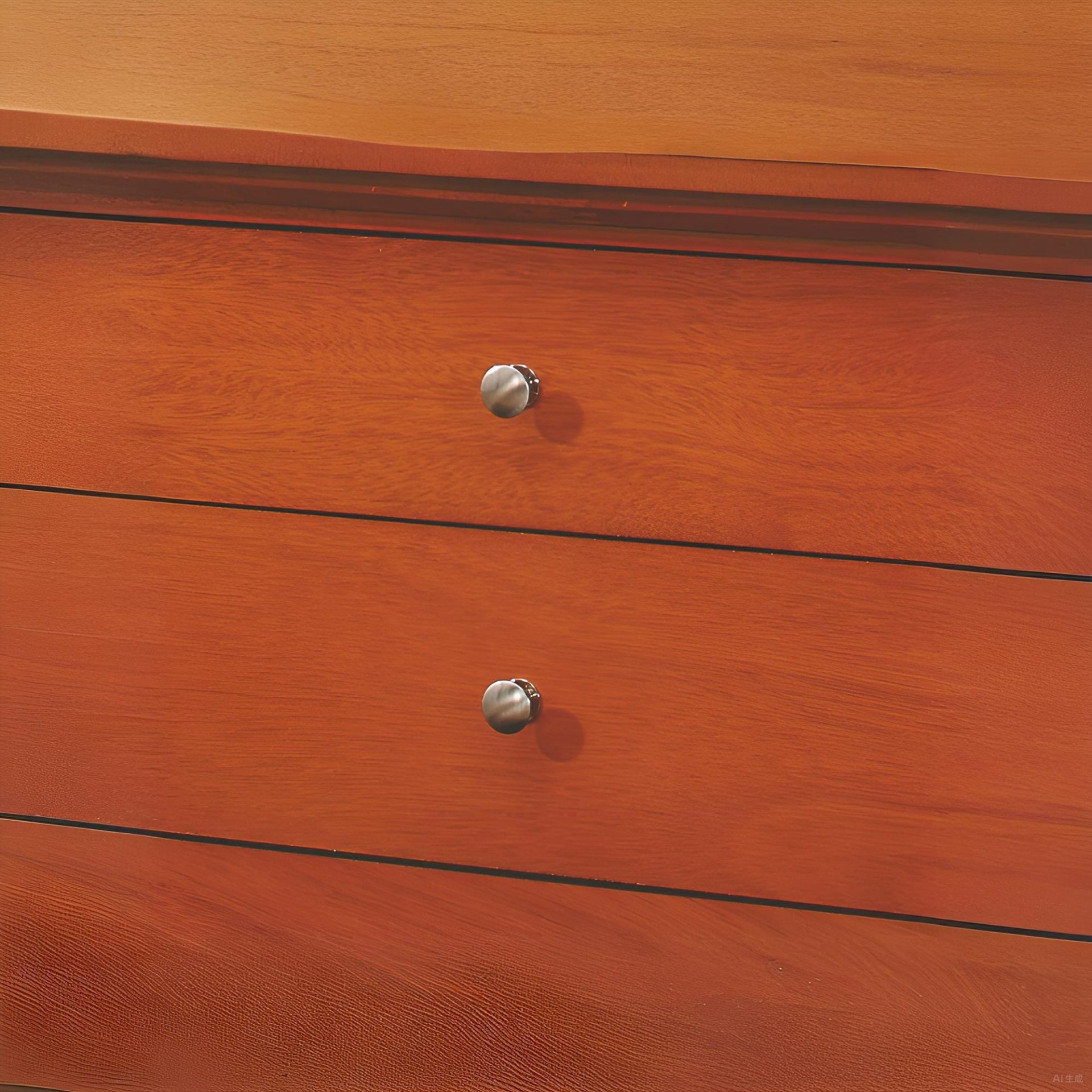 3 Drawer Nightstand - Oak - Image 4