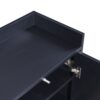 Modern Sideboard Elegant Buffet Cabinet With Large Storage Space For Dining Room, Entryway - Black - Image 17