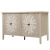 Sideboard Buffet Cabinet, Storage Cabinet With Storage, Modern Storage Cabinet With 4 Doors & Adjustable Shelves For Living Room, Dining Room, Kitchen And Entryway - Image 15