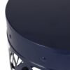 Outdoor, Metal End Table Large - Navy Blue - Image 8