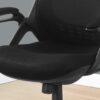 Office Chair, Adjustable Height, Swivel, Ergonomic, Armrests, Contemporary / Modern - Black - Image 9