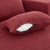 360° Swivel Sofa Chair Accent Barrel Chair With Dual Layer Cushion And Removable Pillows - Red - Image 21