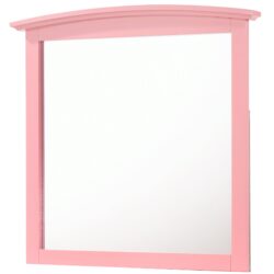 Elegant Wall Mirror - Pink