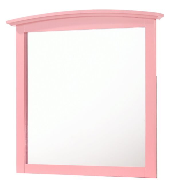 Elegant Wall Mirror - Pink