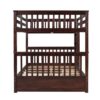 Full Over Full Bunk Bed With Ladders And 2 Storage Drawers - Espresso - Image 4