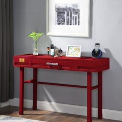 Cargo - Vanity Desk - Red