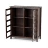 Burlington - Medium Storage Cabinet - Mahogany Brown - Image 2