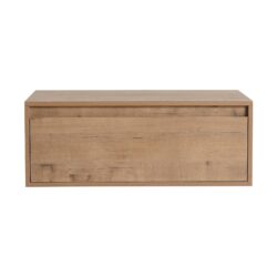 Contemporary 30" Bathroom Cabinet With Soft Close Drawer In Excluding Sink - Imitative Oak