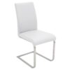 Fuji Foster - Contemporary Dining Set l, Glass 5 Piece - White - Image 4