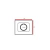 Outdoor Fire Pit Table With Lid - Gray - Image 3