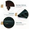 Chesterfield Velvet Loveseat Sofa 2 Person Rolled Arm Upholstered Couch - Forest Green - Image 6