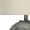 Lighting, Table Lamp, Modern - Gray / Cream - Image 5