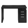 Computer Desk For Home Office, Laptop, Left Right Set - Up, Storage Drawers, Modern - Black - Image 2