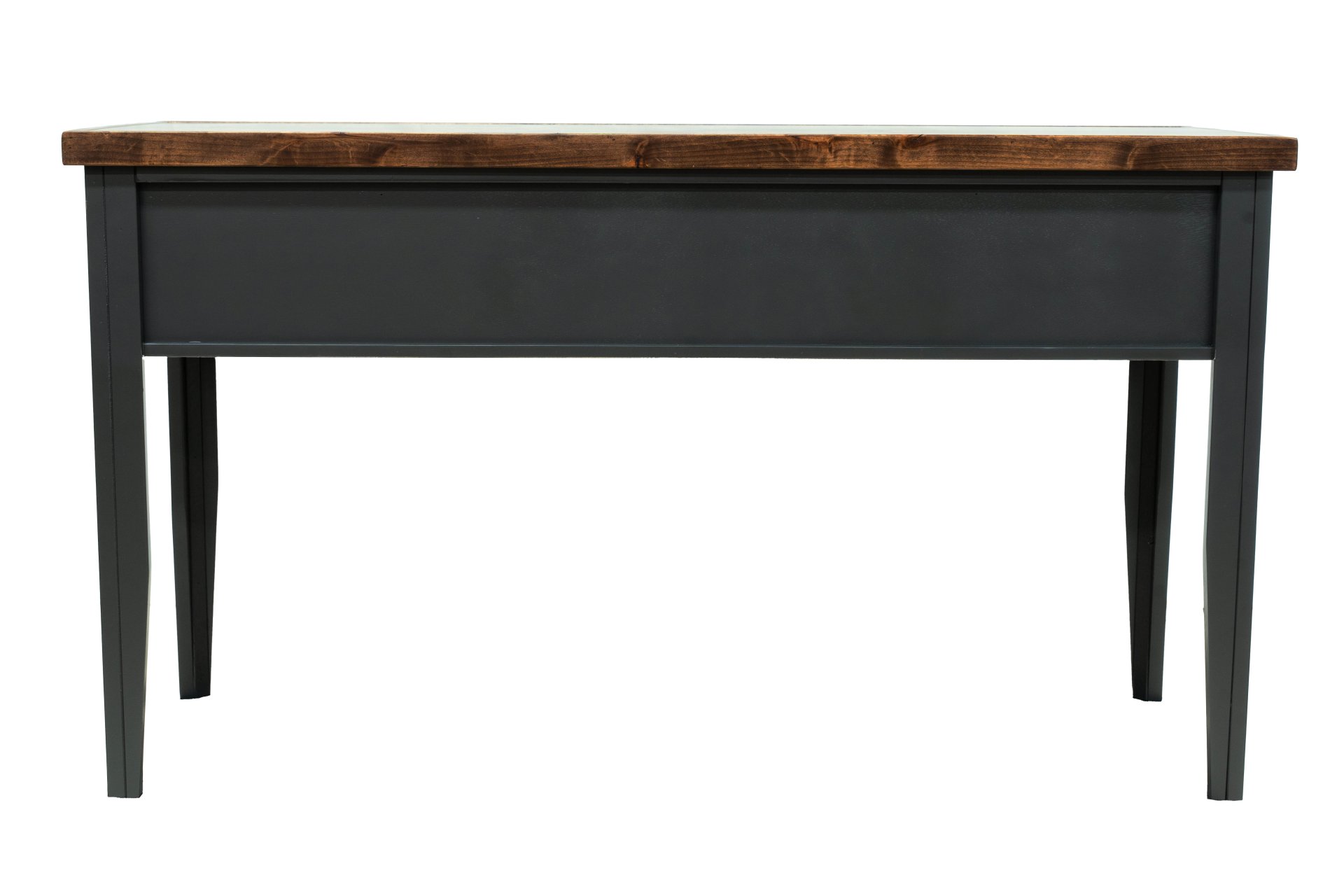 Essex - Writing Desk - Black, Whiskey - Image 8
