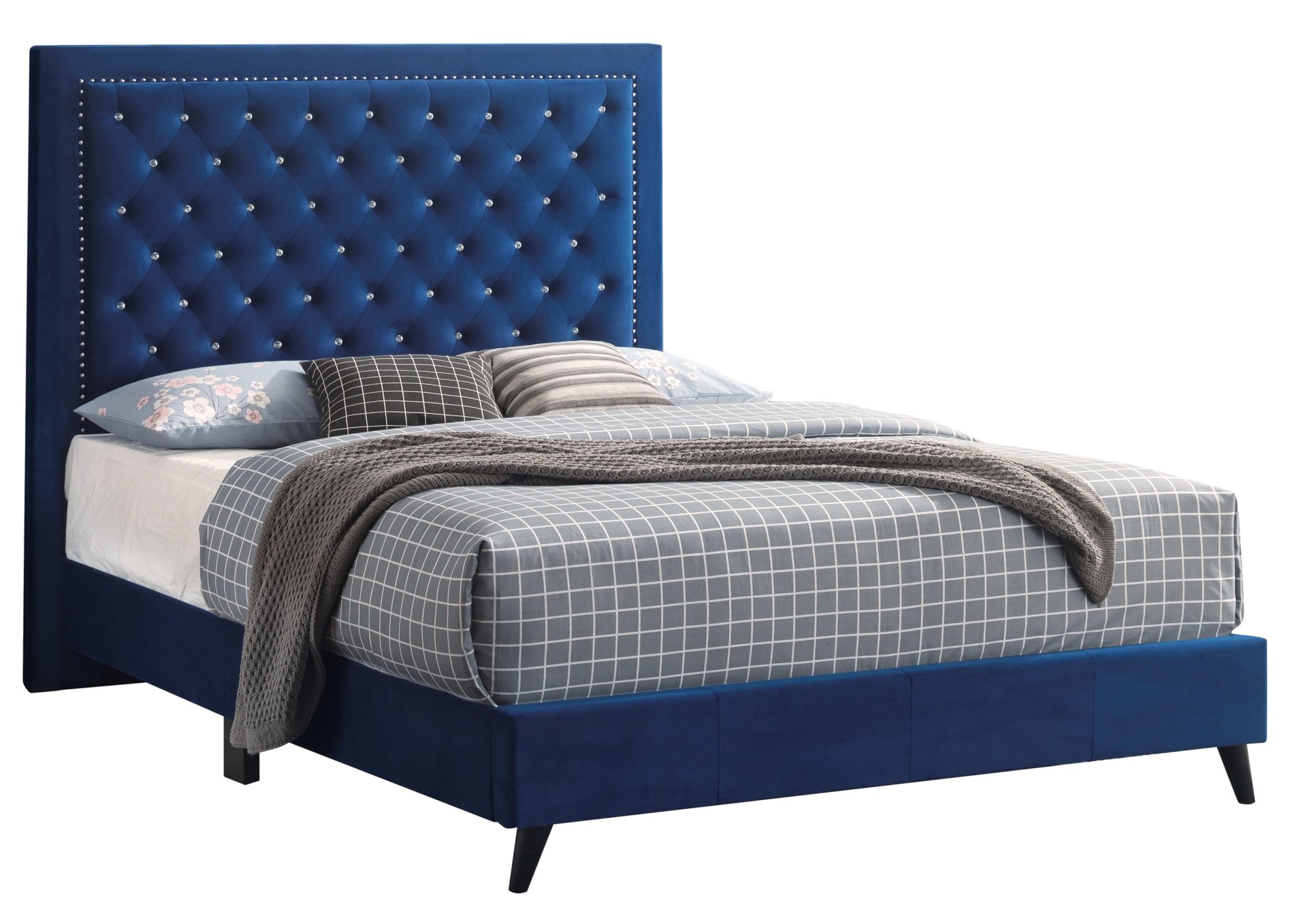 King Bed - Navy Blue - Image 2