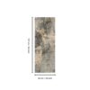 Fenix - Runner Rug - Cream / Gray - Image 6