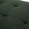 Chic Modern Chaise Lounge With Button Tufting And Bentwood Design - Blackish Green - Image 11