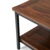 Skyler - Coffee Table - Dark Cognac Brown - Image 2