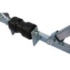 Durable Boat Trailer Bottom Support Bracket With Keel Rollers, 2204Lbs Capacity, Adjustable Height, Steel - Silver - Image 6