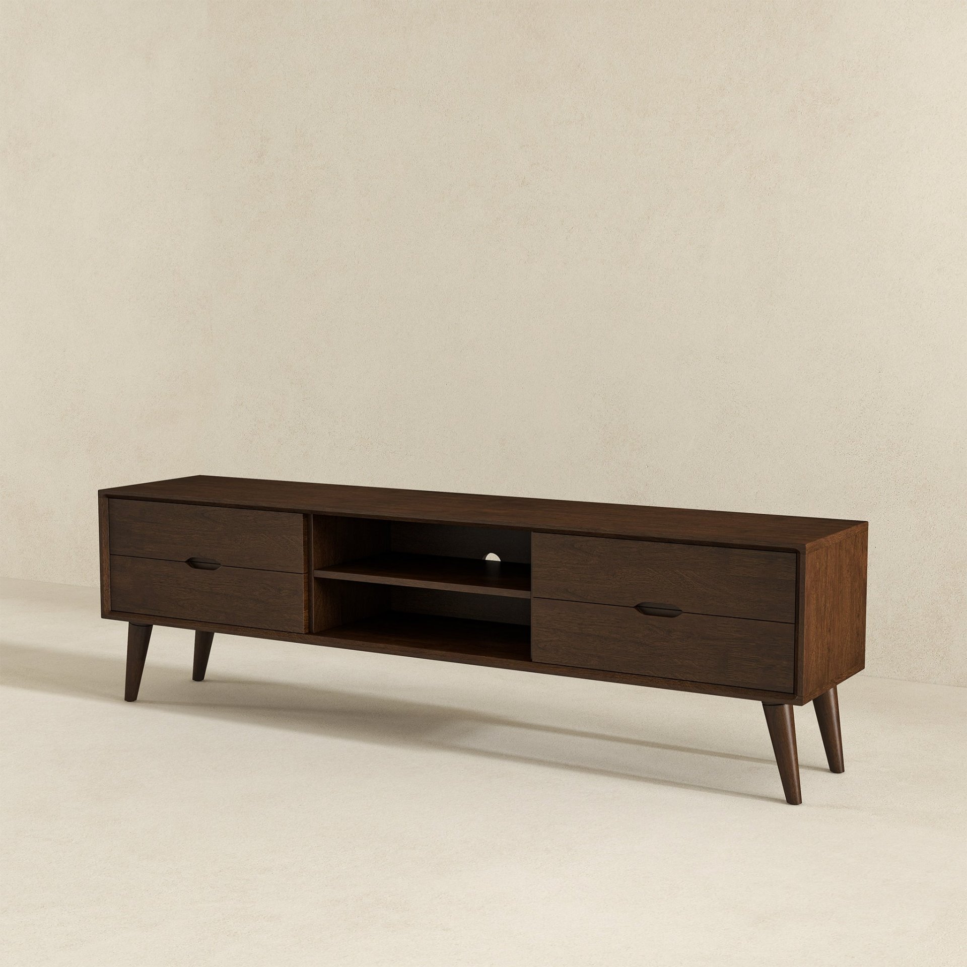 Adrian - TV Stand - Walnut Brown - Image 4
