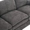 Cozy Upholstered Loveseat Sofa Oversized Comfy Comfy Cloud Sofa Double Cushion Loveseat Sofa Plush Cushion Sofa Couch For Living Room - Gray - Image 23