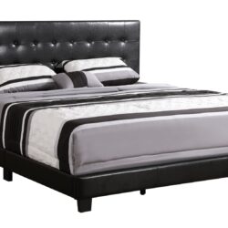 Caldwell - Full Bed Stylish Contemporary - Black
