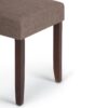 Acadian - Parson Dining Chair (Set of 2) - Light Mocha - Image 6