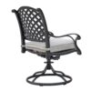 Durable Outdoor Dining Swivel Rockers With Cushions (Set of 2) - Sandstorm - Image 4