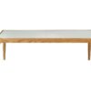 Gwynn - Frosted Glass Top Coffee Table - Natural - Image 5