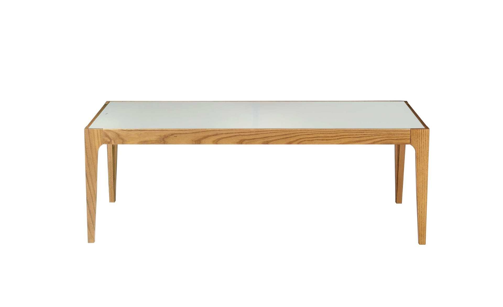 Gwynn - Frosted Glass Top Coffee Table - Natural - Image 5