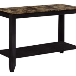 Console Accent Table Narrow For Living Room - Espresso
