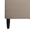 Aspen - King Vertical Tufted Headboard Platform Bed Set - Mink Beige - Image 4