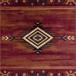 Tribes - 2' X 3' Southwest Area Rug - Red