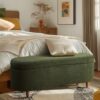 Flip Top Storage Bench - Green - Image 2