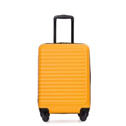20" Carry On Luggage Lightweight Suitcase, Spinner Wheels - Orange