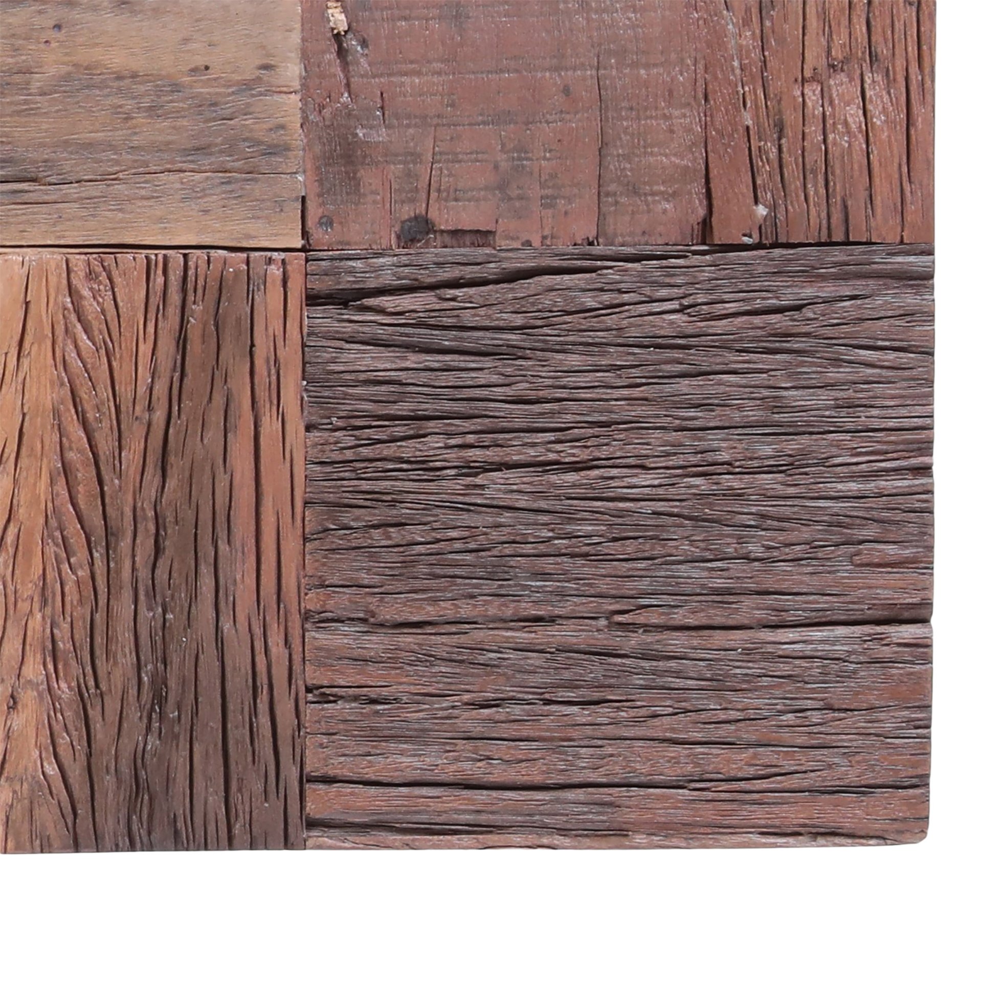 Console Table - Brown / Silver - Image 8