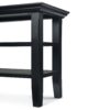 Acadian - Narrow Side Table - Black - Image 8