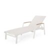 Oxton - Chaise Lounge Stylish Outdoor Seating - White - Image 10