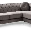 Pompano - Sofa Chaise - Dark Gray - Image 8